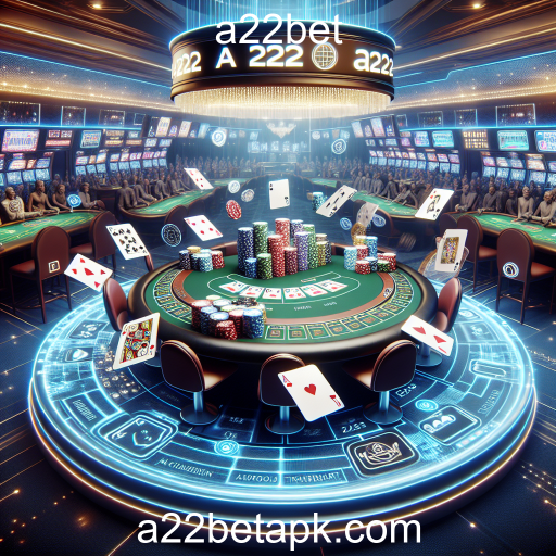 Descubra o Mundo Empolgante do Poker no a22bet